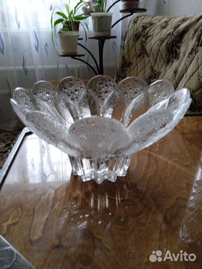 Хрустальная Ваза для фруктов