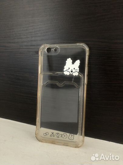 Чехол на iPhone 6/6s с кармашком