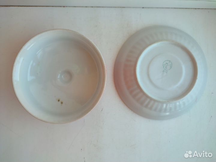 Масленка фарфор, Тернопольский фз, СССР