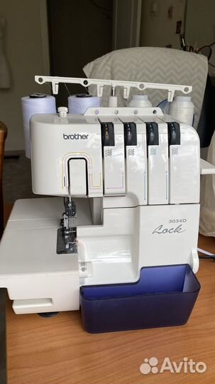 Оверлок brother 3034d
