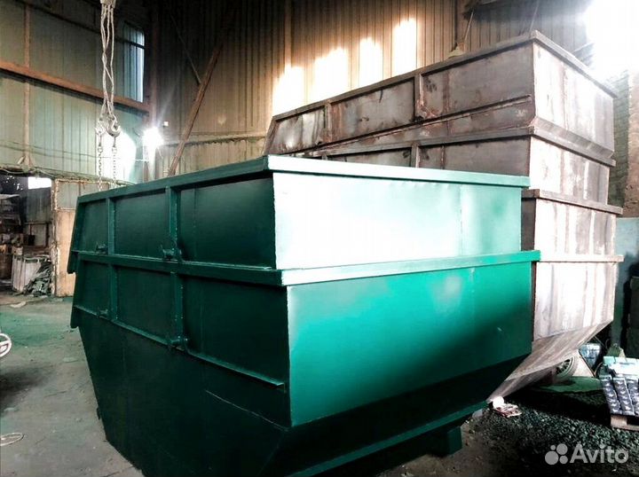 Бункер для мусора, контейнер 8 м3. Арт 8142