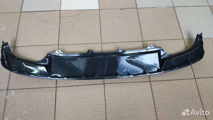 Юбка от заднего бампера на Шкода Октавия А7