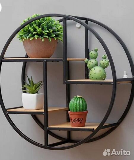 Настенная полка для цветов и другого