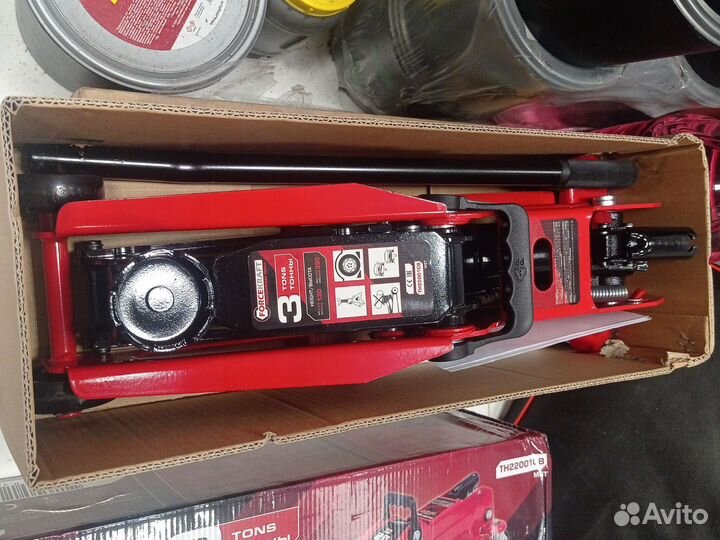 Домкрат гидравлический подкатной усиленный 2 тонны