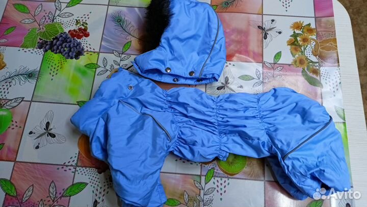 Комбинезон зимний для собаки мелких пород