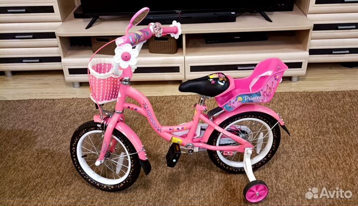 Детский велосипед 14 дюймов для девочки