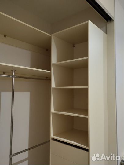 Гардеробная на заказ по индивидуальному проекту