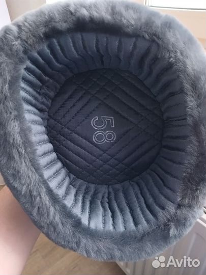 Шапка офицерская белка 58 размер