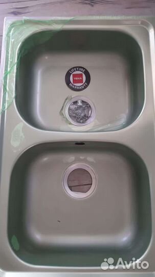 Кухонная мойка Teka universo 2 чаши новая Испания
