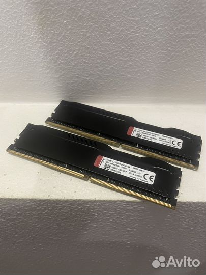 Оперативная память DDR4 32gb 2*16 Hyper X