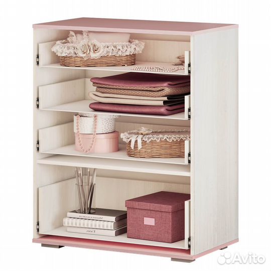 Комод 4 ящика Малибу 80х99х46 км-08