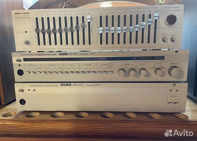 Усилитель Эстония уп-010 купить в Омске | Электроника | Авито