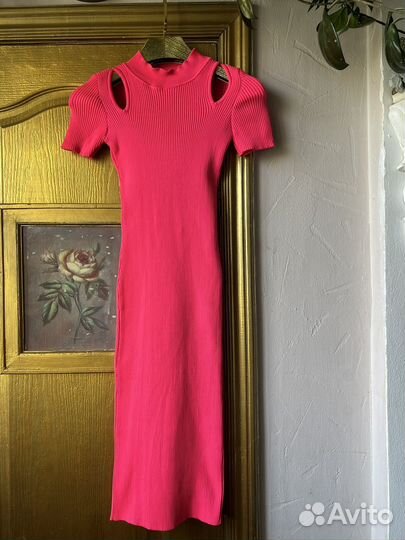 Платье трикотажное