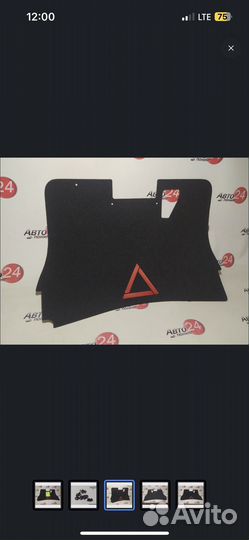 Обивка крышки багажника лада Гранда