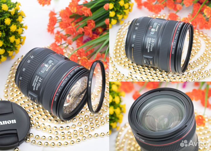 Canon EF 24-70mm f/4L IS USM. Новый, обмен