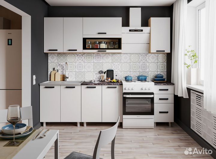 Кухонный гарнитур Контемп готовое решение