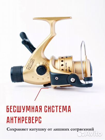 Катушка для рыбалки для спиннинга