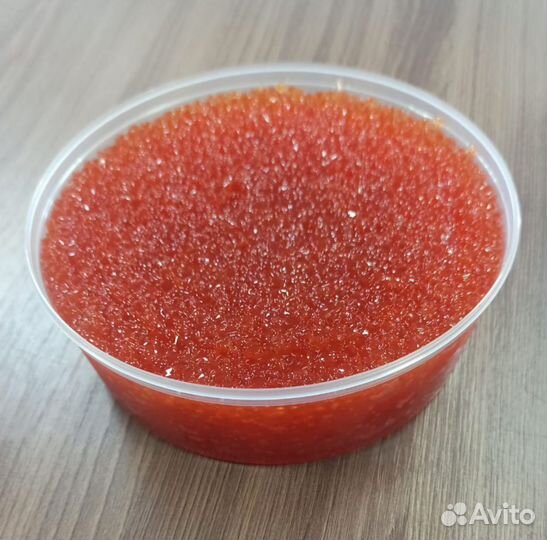 Красная икра форели
