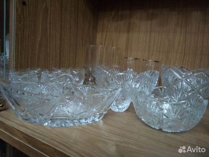 Хрустальнае вазы, СССР, высшего качества, моделей