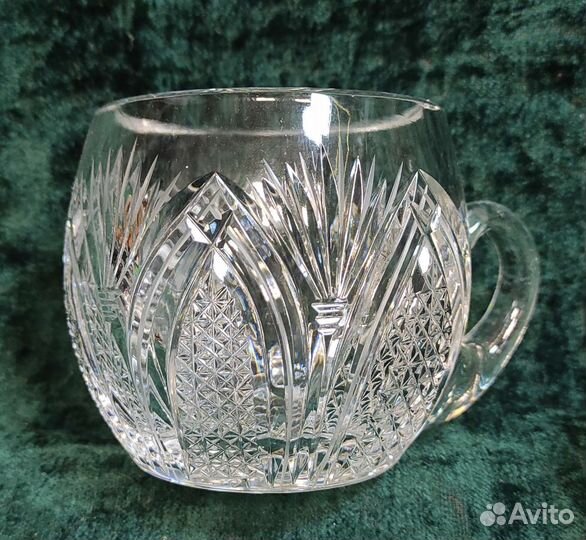 Хрусталь кружки и вазы, Польша, Чехословакия