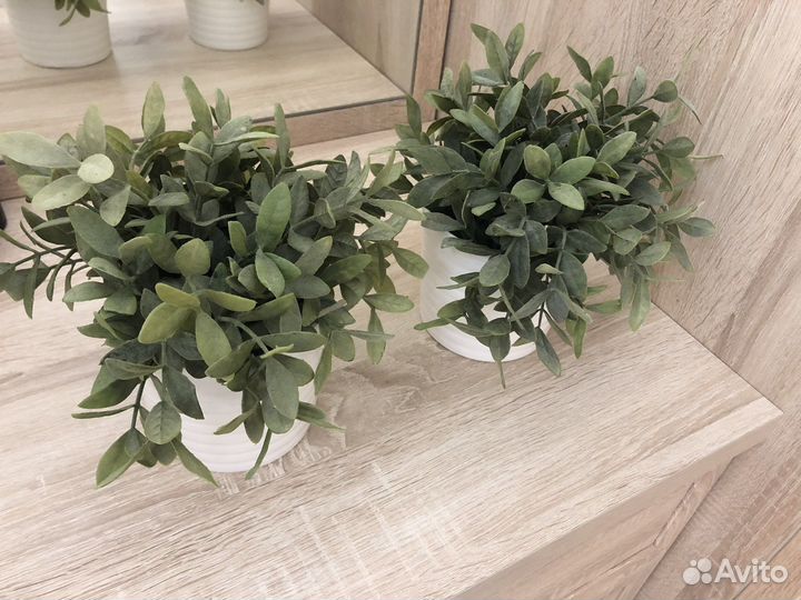 Искусственные цветы в горшках IKEA