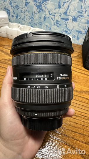 Объектив Sigma EX DG 1:2.8 24-70mm