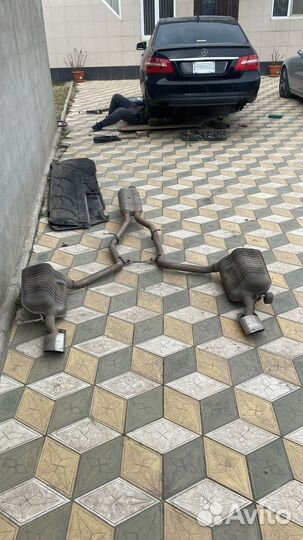 Глушитель Mercedes E-class W212