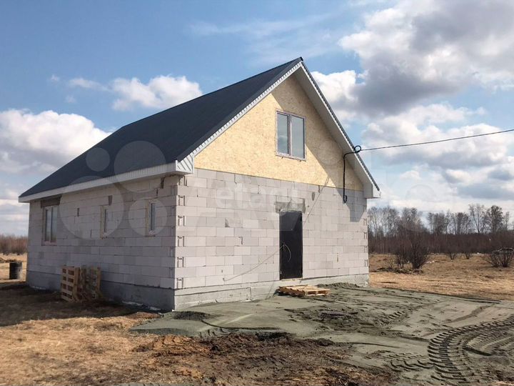 Дом 130 м² на участке 8,1 сот.