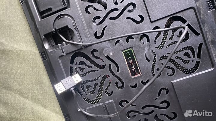 Подставка с охлаждением вентилятор для ноутбука