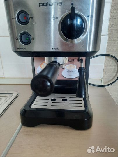 Кофеварка рожковая polaris