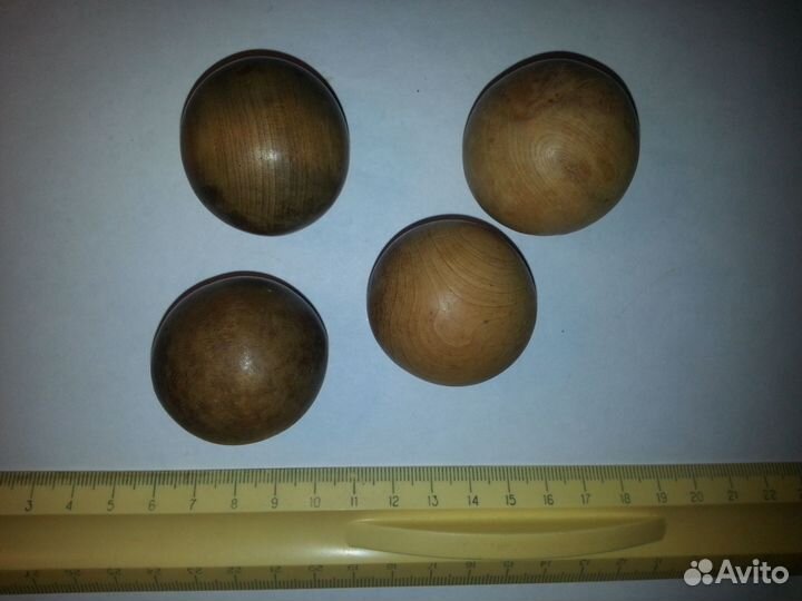 Массажные шары из можжевельника