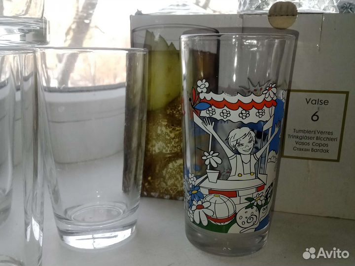 Стаканы разного формата