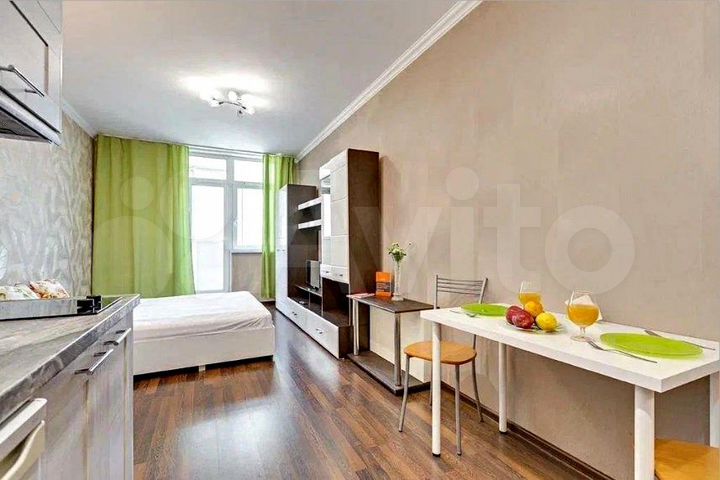 Апартаменты-студия, 25,4 м², 2/5 эт.
