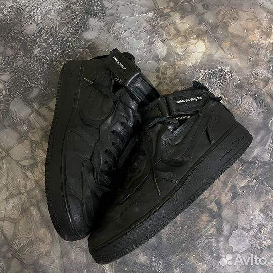 Кроссовки Nike Air Force 1 Mid Comme des Garcons