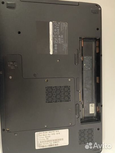 Ноутбук dell vostro 1015
