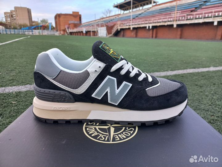 Кроссовки мужские new balance/stone island