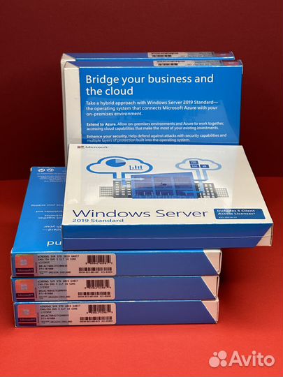 По Win Svr Std 2019 64Bit Eng DVD 5 Clt(P73-07680)