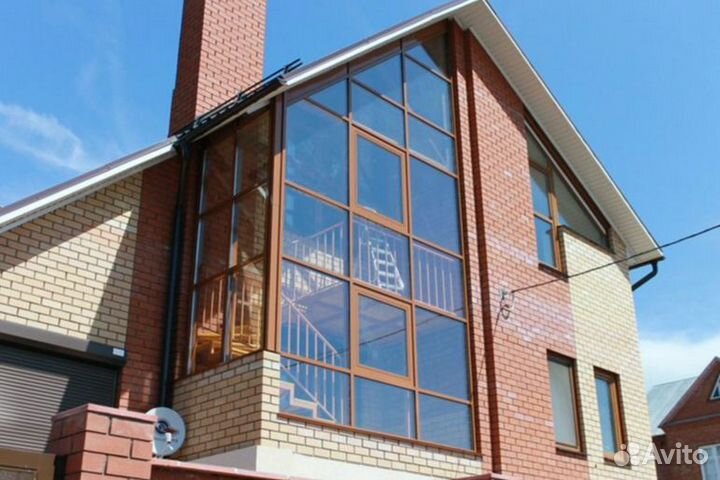 Алюминиевые окна теплые