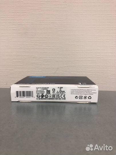 Внешний SSD Crucial X8 1TB ct1000x8ssd9