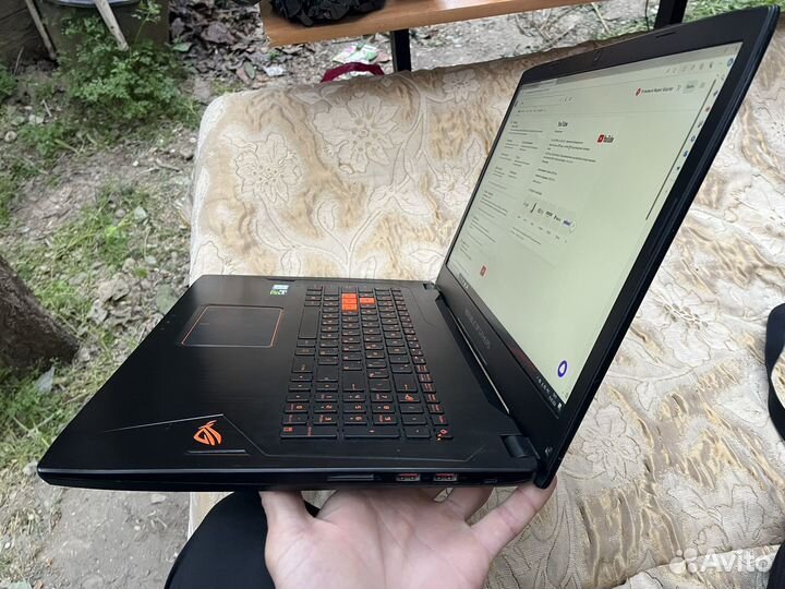 Ноутбук asus rog