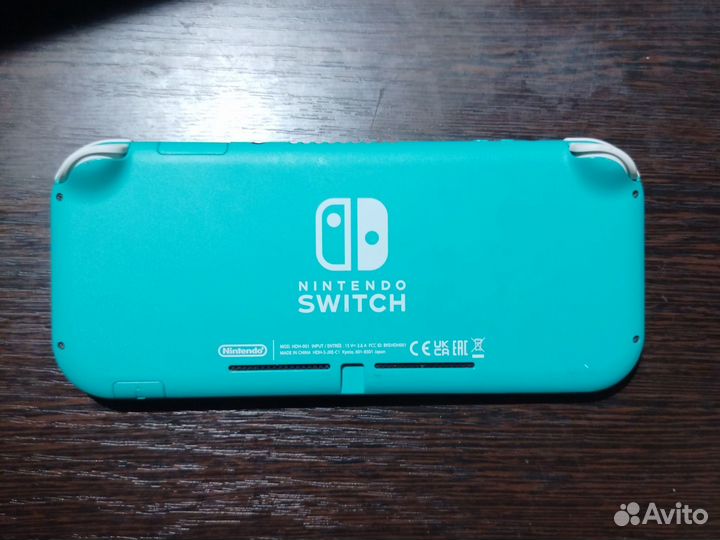 Nintendo switch lite с играми