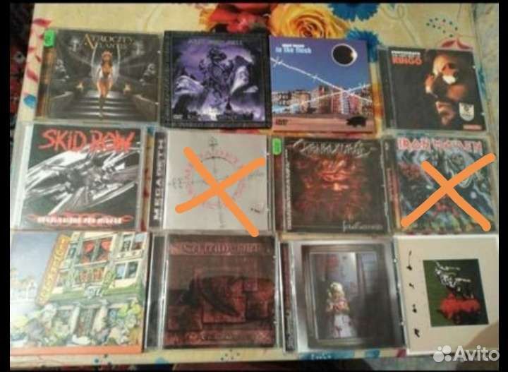 Лицензионные cd диски Rock metal
