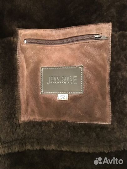 Канадская длинная дубленка. В отличном состоянии