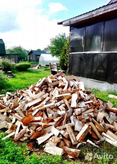 Дрова качественные от 1 куба любых древесных пород