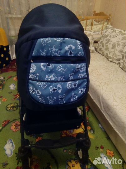 Детская коляска 2 в 1 бу