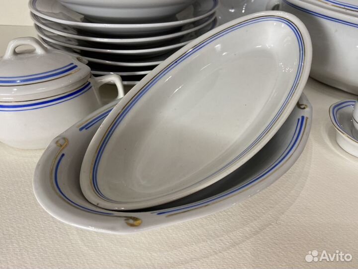 Набор столовой посуды. Сервиз. Корея 1960-х