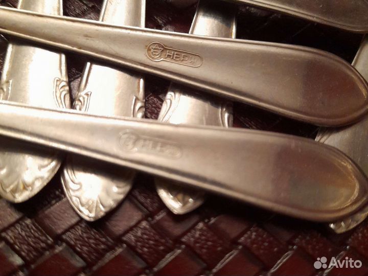 Кофейные ложки нержавейка СССР