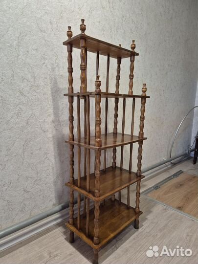 Этажерка деревянная старинная
