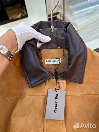 Парка / кожаная куртка Balenciaga