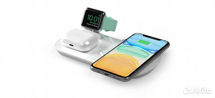 Док-станция Deppa (iPhone, Apple Watch, Airpods)